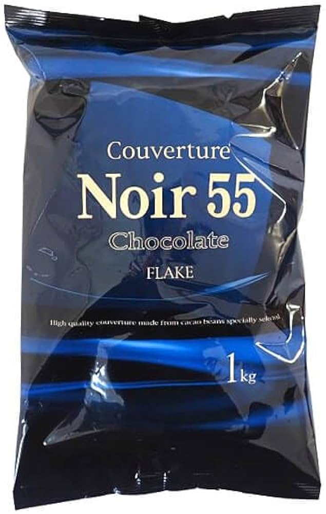 Couverture Noir 55 チョコレートフレーク 1kg